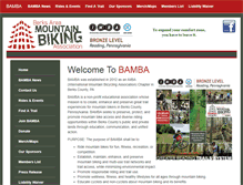 Tablet Screenshot of berksmountainbiking.org